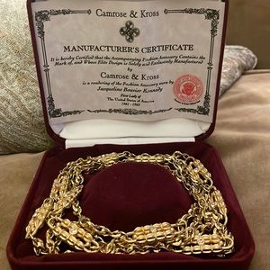 Camrose & Kross replica necklace - Jackie Kennedy